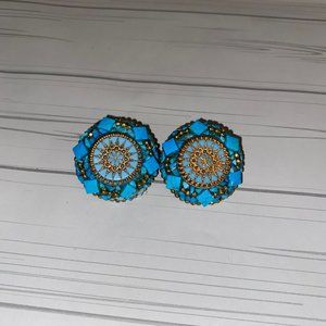 Vintage Michele Sugar clip on earrings